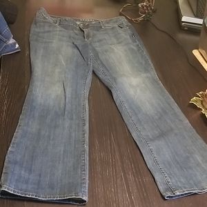 Sonoma women's jeans size 16 mid rise Demi bootcut